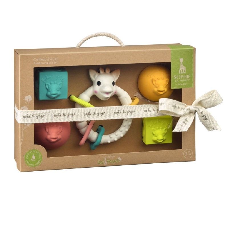 Coffret d'éveil sensoriel Set de hochet Sophie la Girafe® So'Pure V