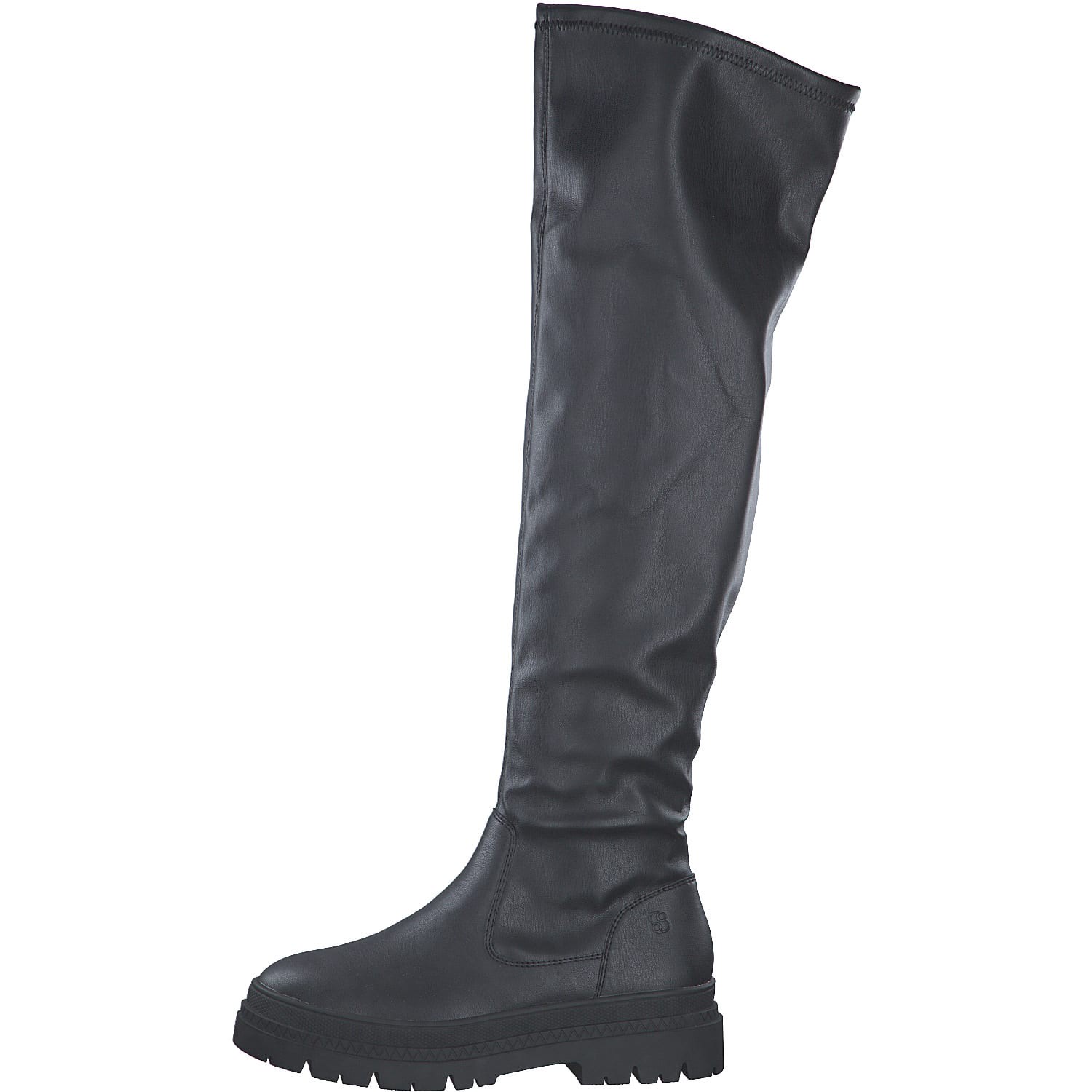 S.Oliver Overknee Stiefel für Damen, schwarz, Gr. 38 EU