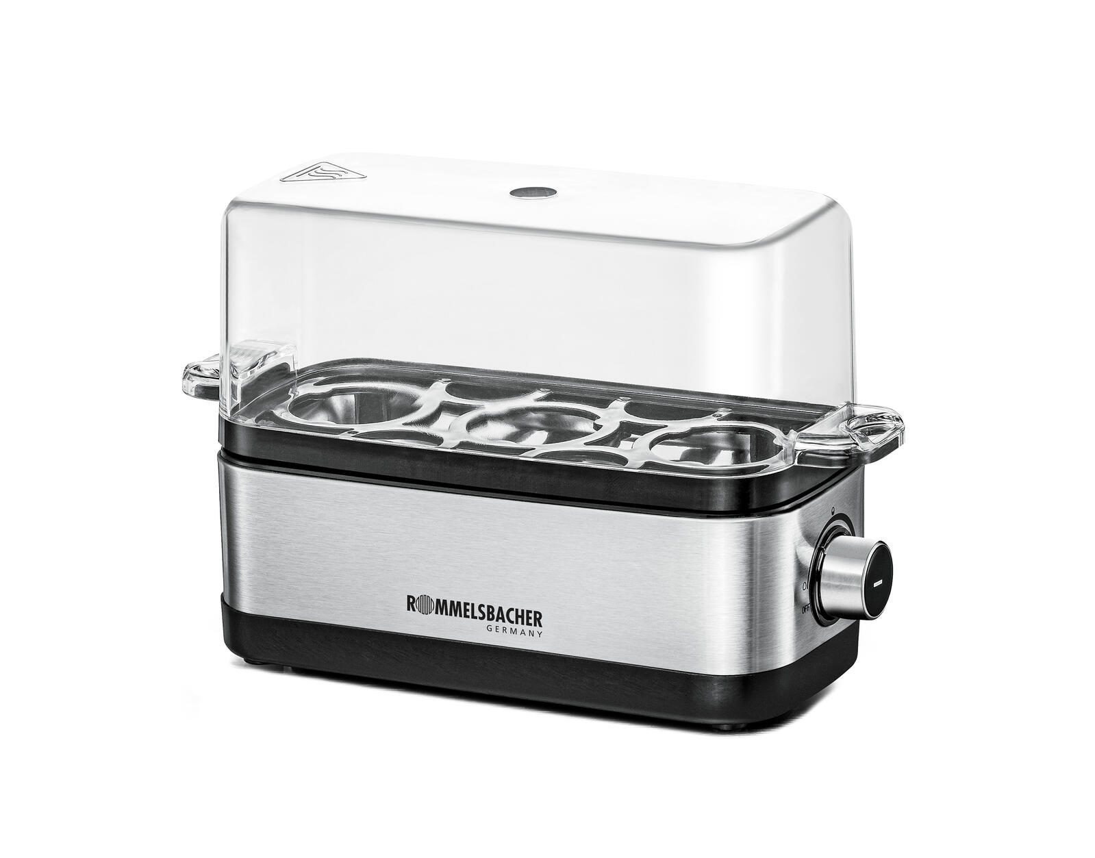 Rommelsbacher ER 300 Eierkocher Edelstahl (1-3 Eier)