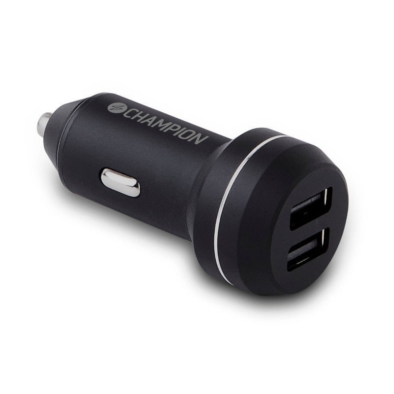 Autoladegerät 24W 2-Port Schwarz