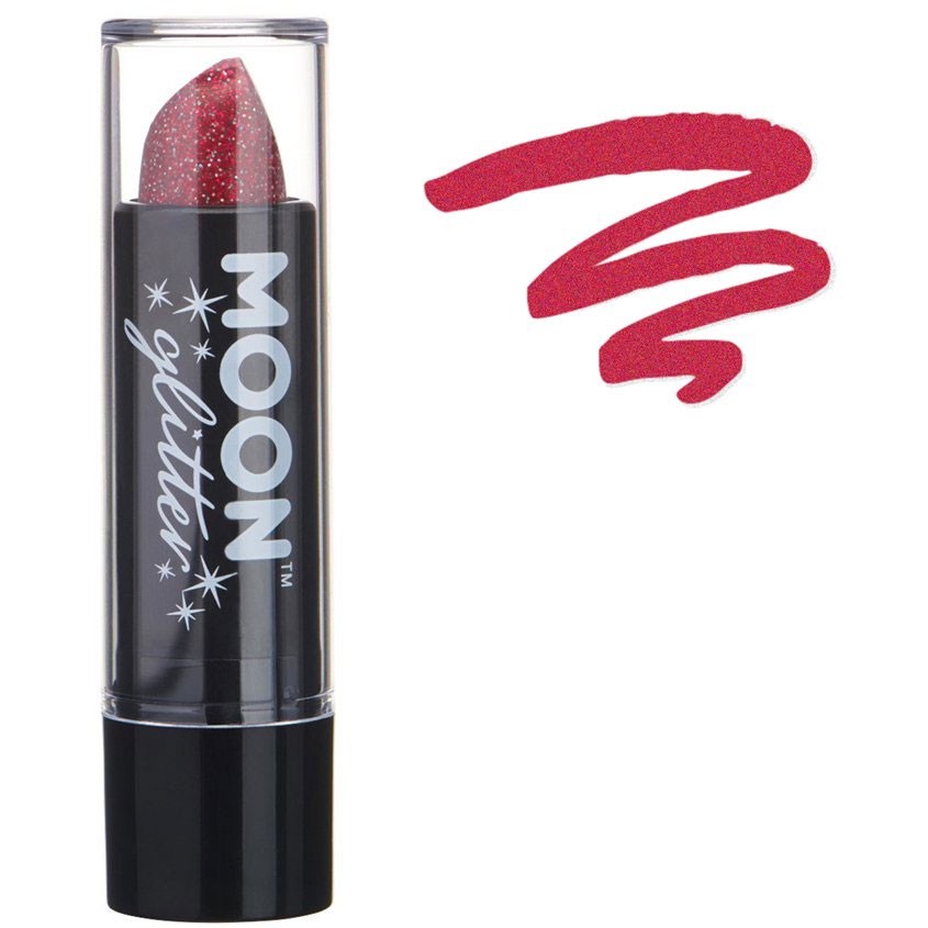 Glitzer Lippenstift in Rot 4,5g | Wir machen Party.de |