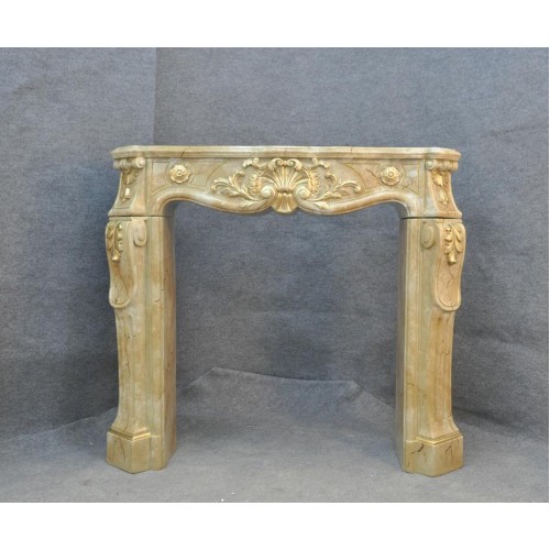 Kamin Verkleidung Umrandung Marmor Stil Dekoration Barock Klassische Kamine Ofen