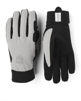 Windstopper Tracker - 5 finger MTB / Bike, Outdoor Handschuh, Größe 11, Farbe 650100 Beige / Black, Hestra 39460