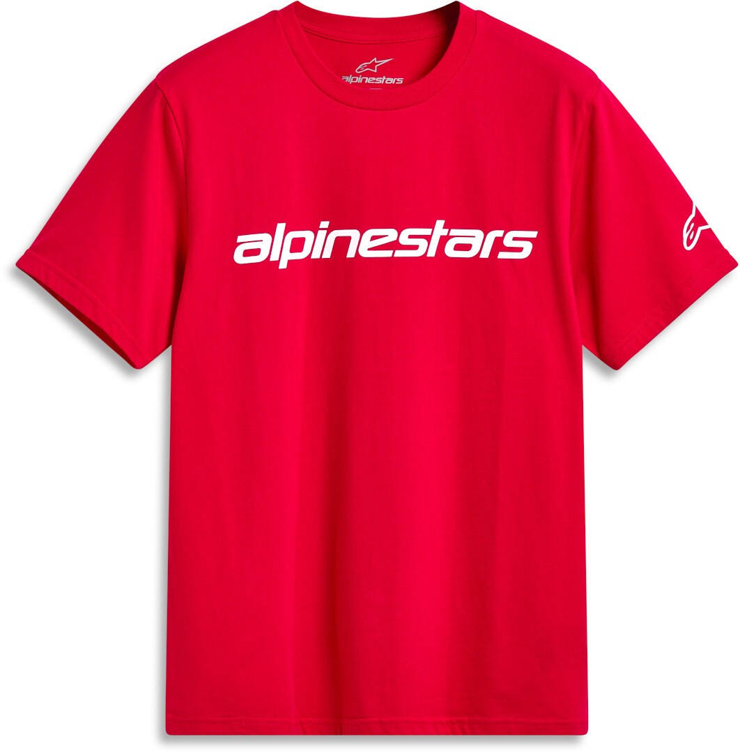 Alpinestars Linear Wordmark 2.0 T-shirt, rouge, taille XL pour Hommes