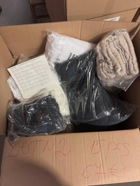 67 € für 15 Stück – Markenhaushaltswaren Mix (Kategorie A/B/C), Bettwäsche, Handtücher, Vorhänge u.v.m., Versand aus Deutschland