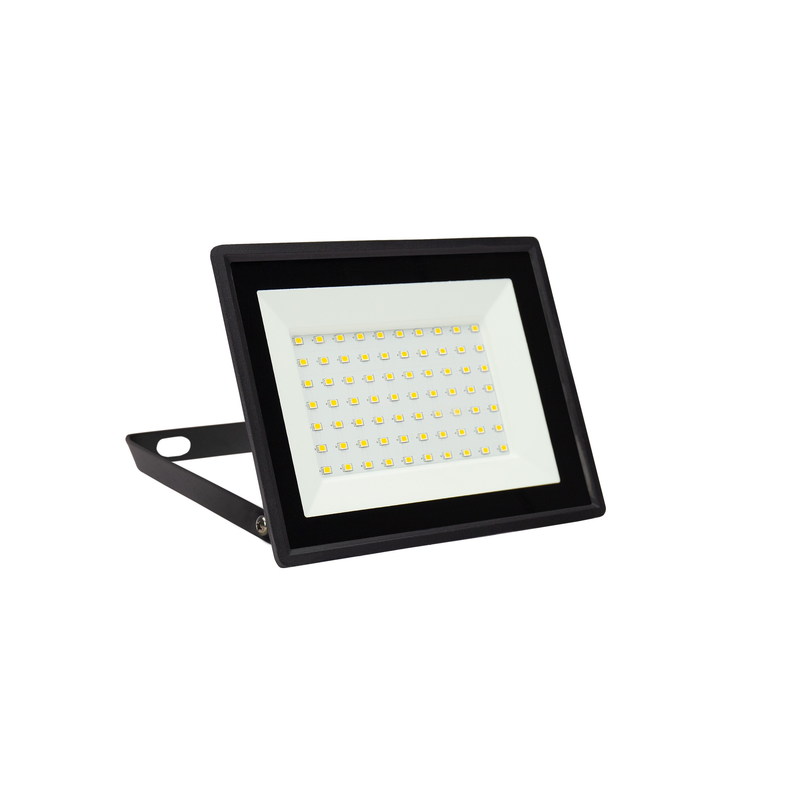 SpectrumLED® LUX3 LED Fluter, Strahler Scheinwerfer 50 Watt Gehäuse schwarz Schutzklasse IP65 mit Alugehäuse 4500 Lumen 4000K neutralweiß