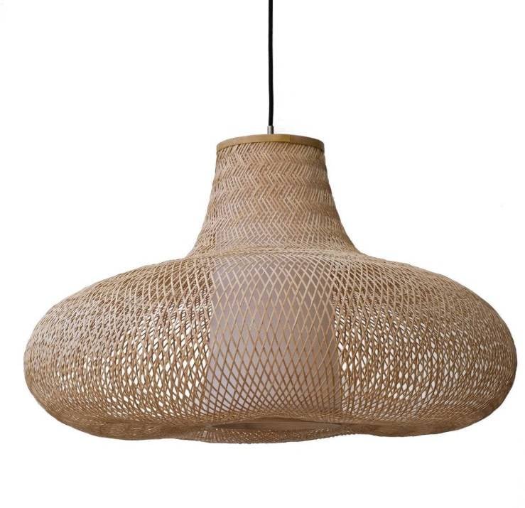 Ay Illuminate May Pendelleuchte aus natürlichem Bambus ø98cm