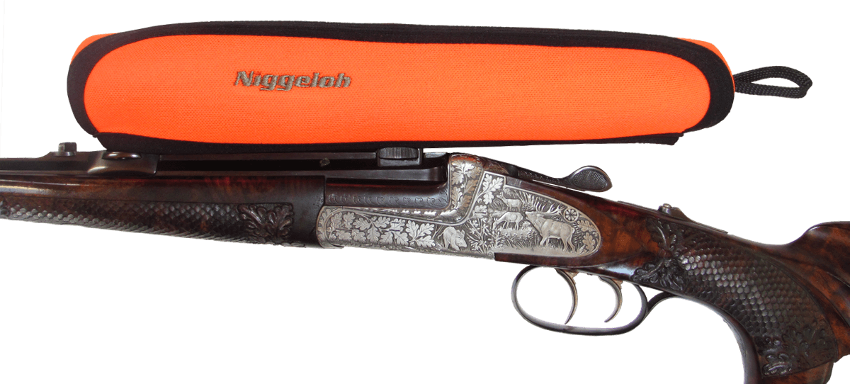 Niggeloh Zielfernrohr Cover-Orange Größe: S (für Objektiv-Durchmesser 24 mm, Länge bis 28 cm)