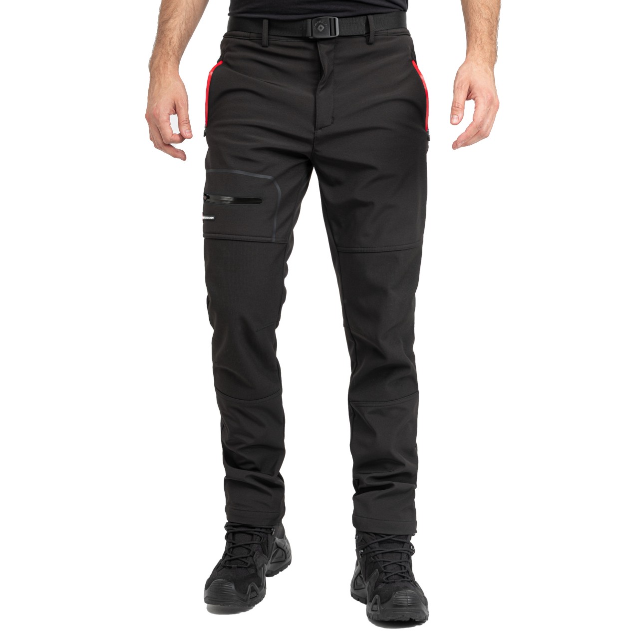Höhenhorn Trekmaster Herren Wanderhose Softshellhose Outdoorhose Gefüttert Sn... S Grau