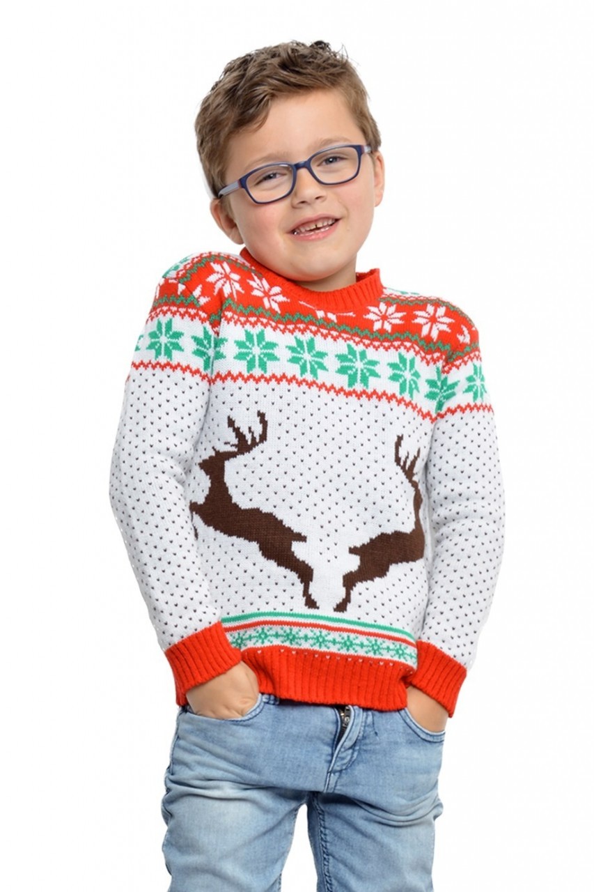 Rentier Kinder Pullover