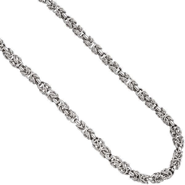 Halskette Kette 925 Sterling Silber 50 cm Silberkette Karabiner CJ