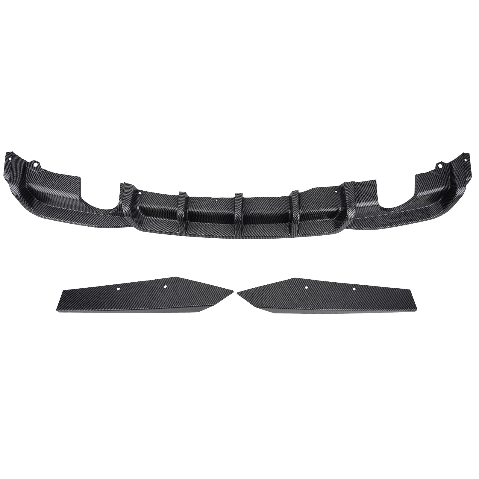 Rear Bumper Diffuser Lip compatible for BMW 3 Series F30 F31 2012 2013 2014-2018 Black