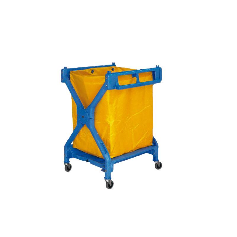 Wäschewagen Kunststoff, blau