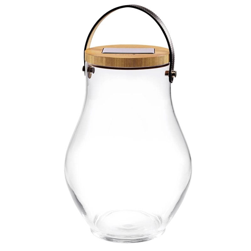 Krinner Lumix Deco Glass LED-Solarleuchte Bold