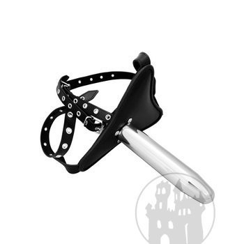 Strap-On with Metal Dildo
