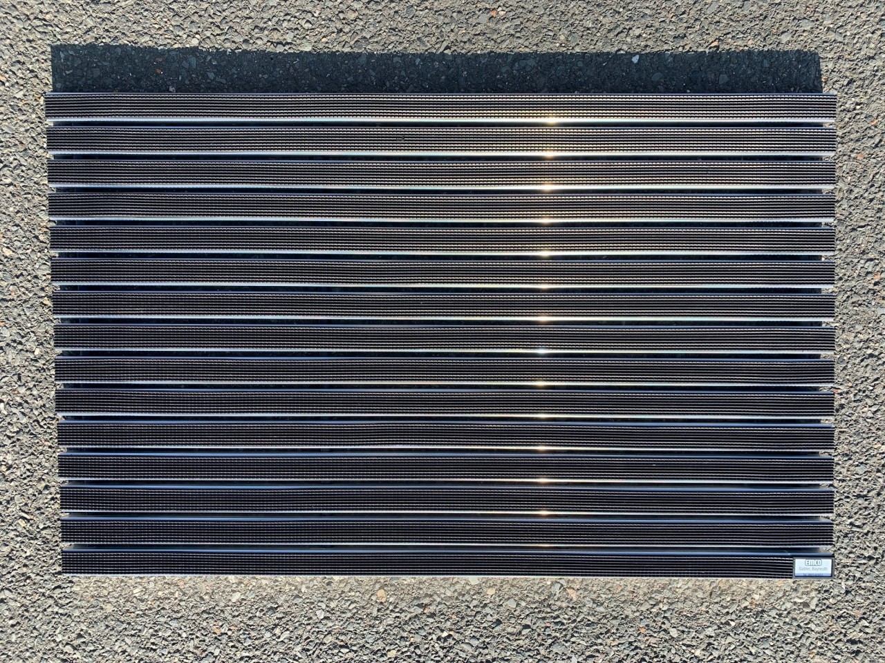 EMCO-Fußmatte 522 G für Winkelrahmen 120 x 80 cm 
