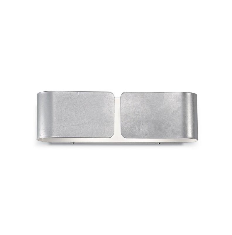 Wandleuchte Clip AP2 small silber