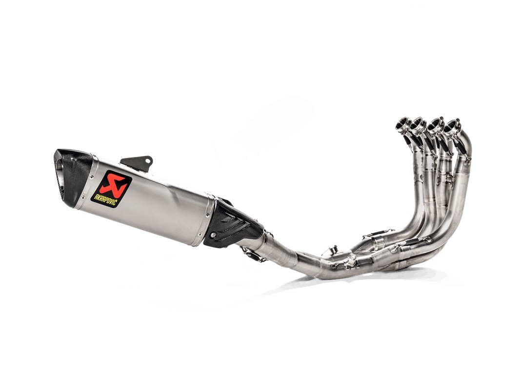 Akrapovic Slip-On Racing Line Titanium Układ wydechowy, srebrny
