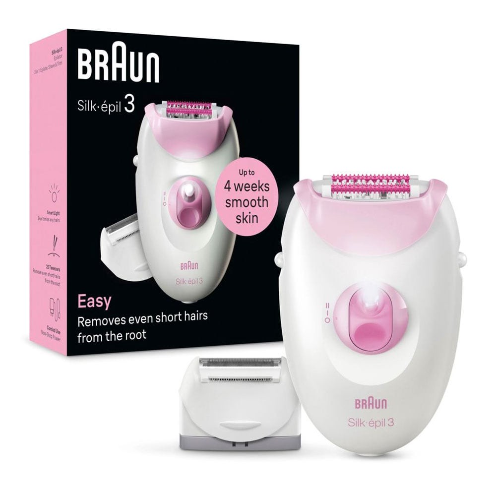 Braun 3-031 Silk-épil 3 Epilierer rosa