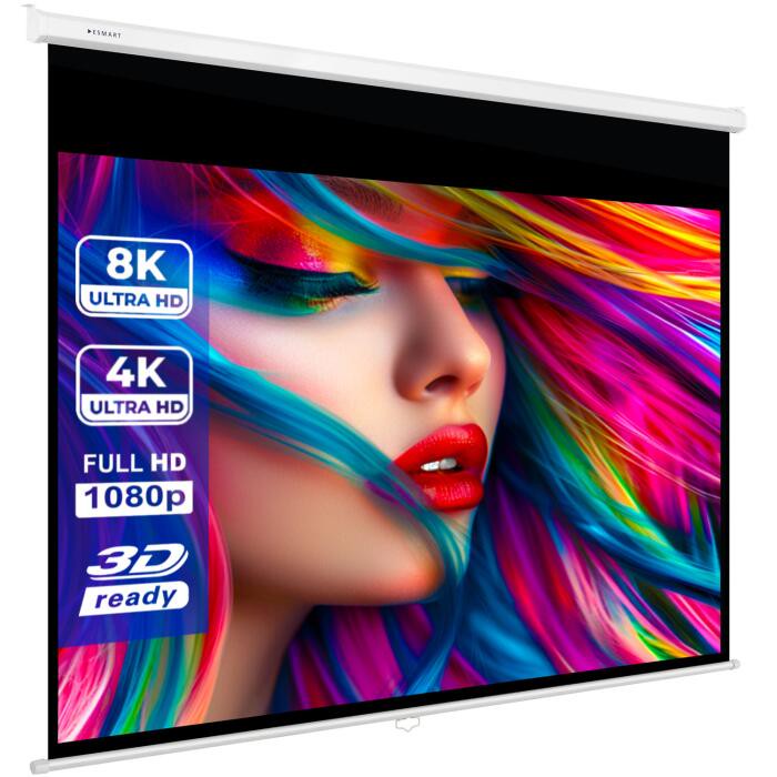 ESmart Germany Rollo Leinwand MIROLO 186 x 105 cm (84