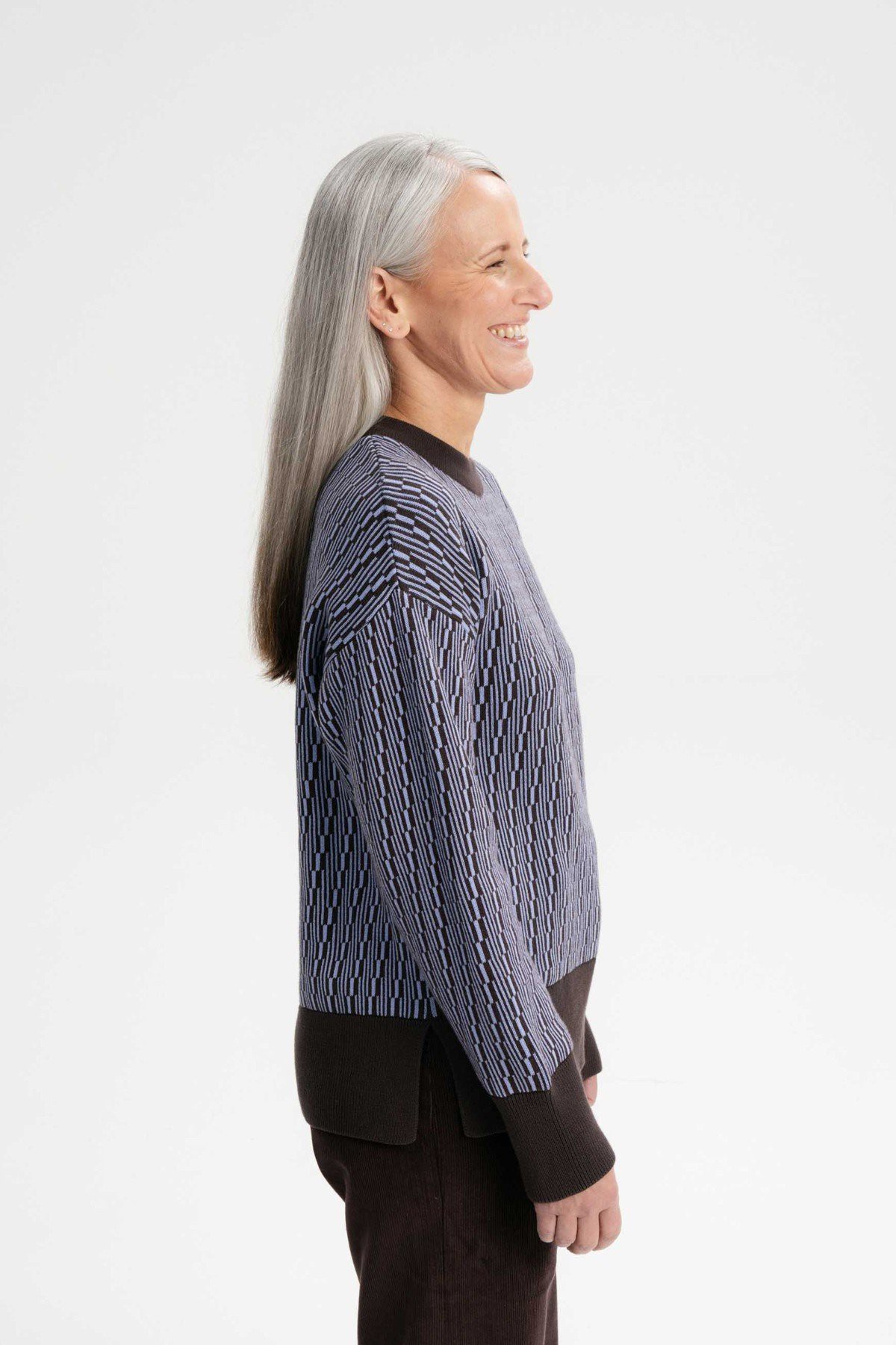 Strickpullover Faiza Gestreift