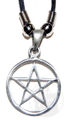 Halskette mit Pentagramm - klein