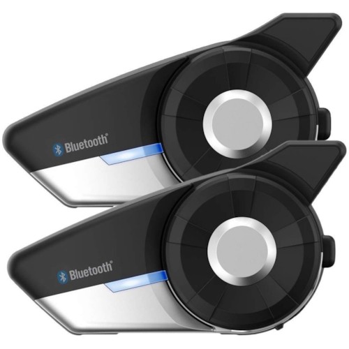 SENA 20S Evo without FM radio, Intercom systems for motorcycles, HD Dual Pack 20S-EVO-11D