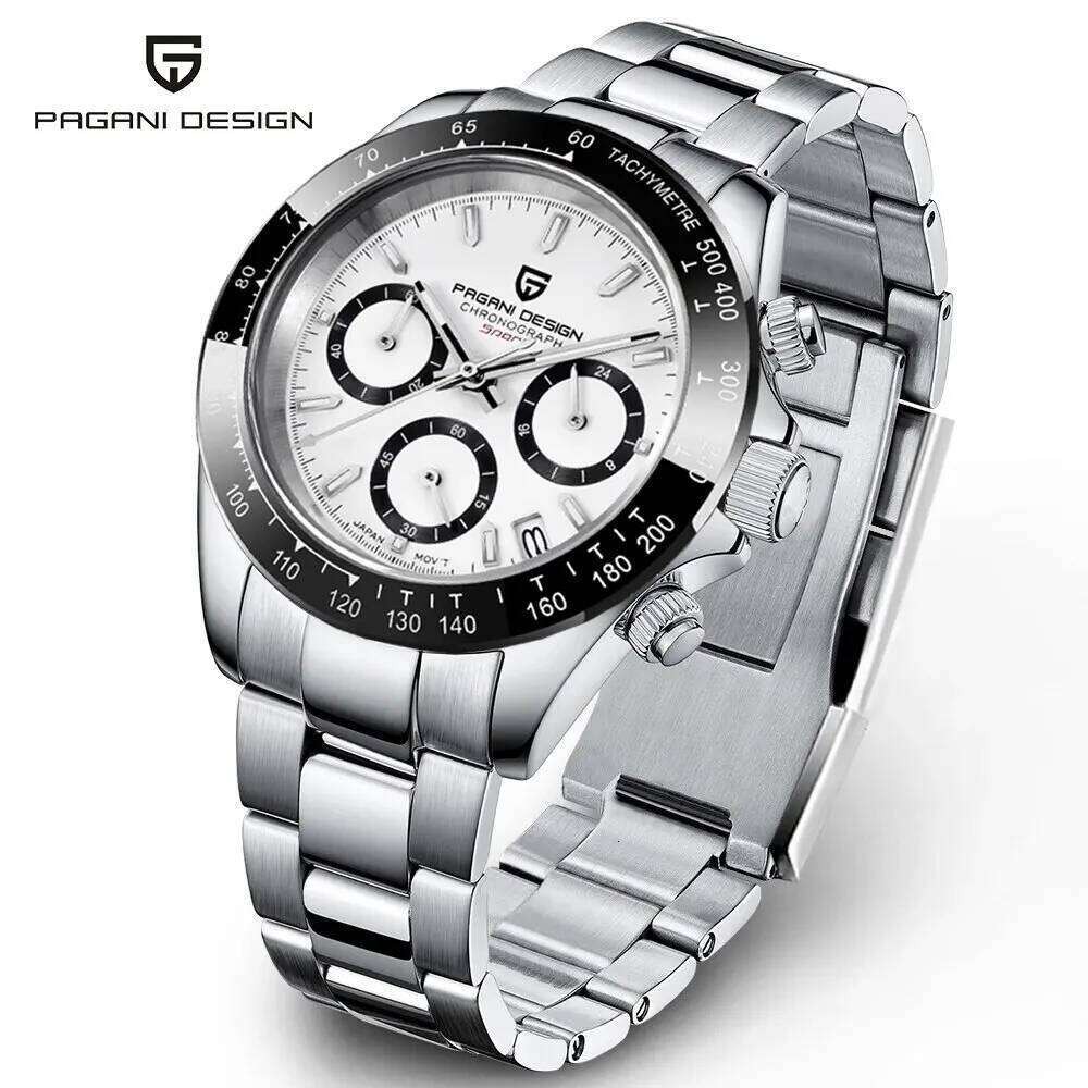 Pagani Design 2024 New Men Watches Quartz Business Watch Mens Watches Top Brand Luxury Watch Men Chronograph VK63