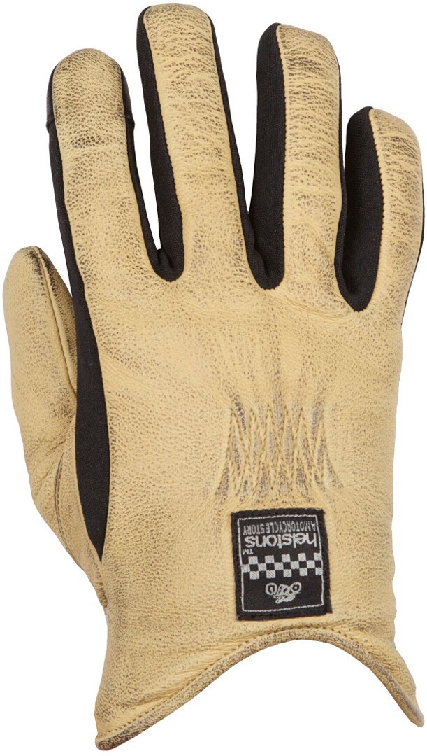 Helstons Fidji Ladies Motorcycle Gloves, beige, Size L for Women