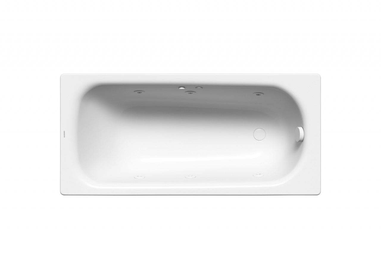 Kaldewei Badewanne SANIFORM PLUS Mod.361-1 BODY, 1500 x 700, alpinweiß,rechts,Sichtteile weiß 111660750001