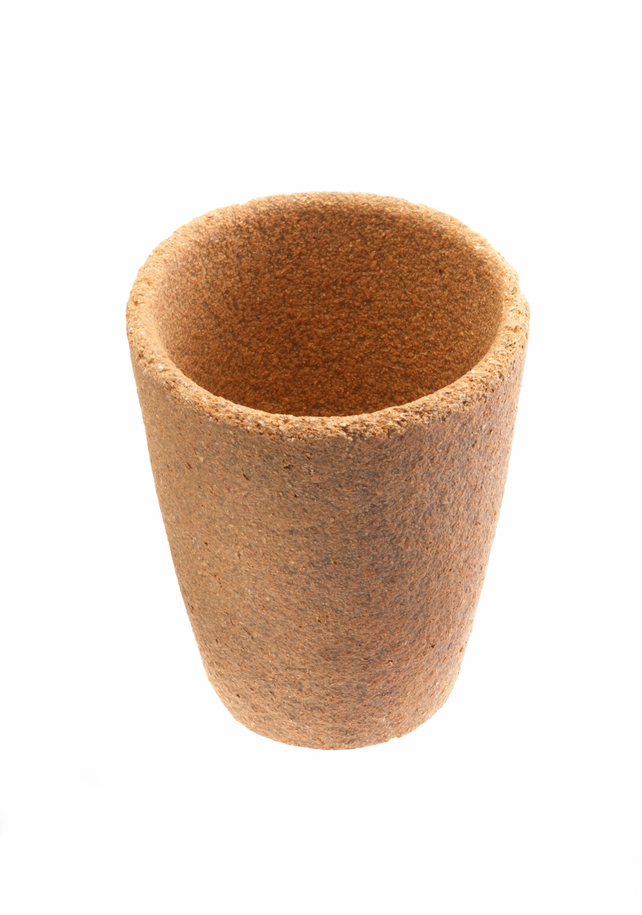 Schmelztiegel aus Ton