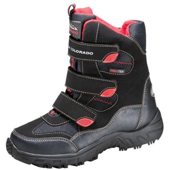 Jugend Winterstiefel Luke schwarz-orange