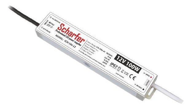 Scharfer - LED Trafo 100 W / 12 V - IP67