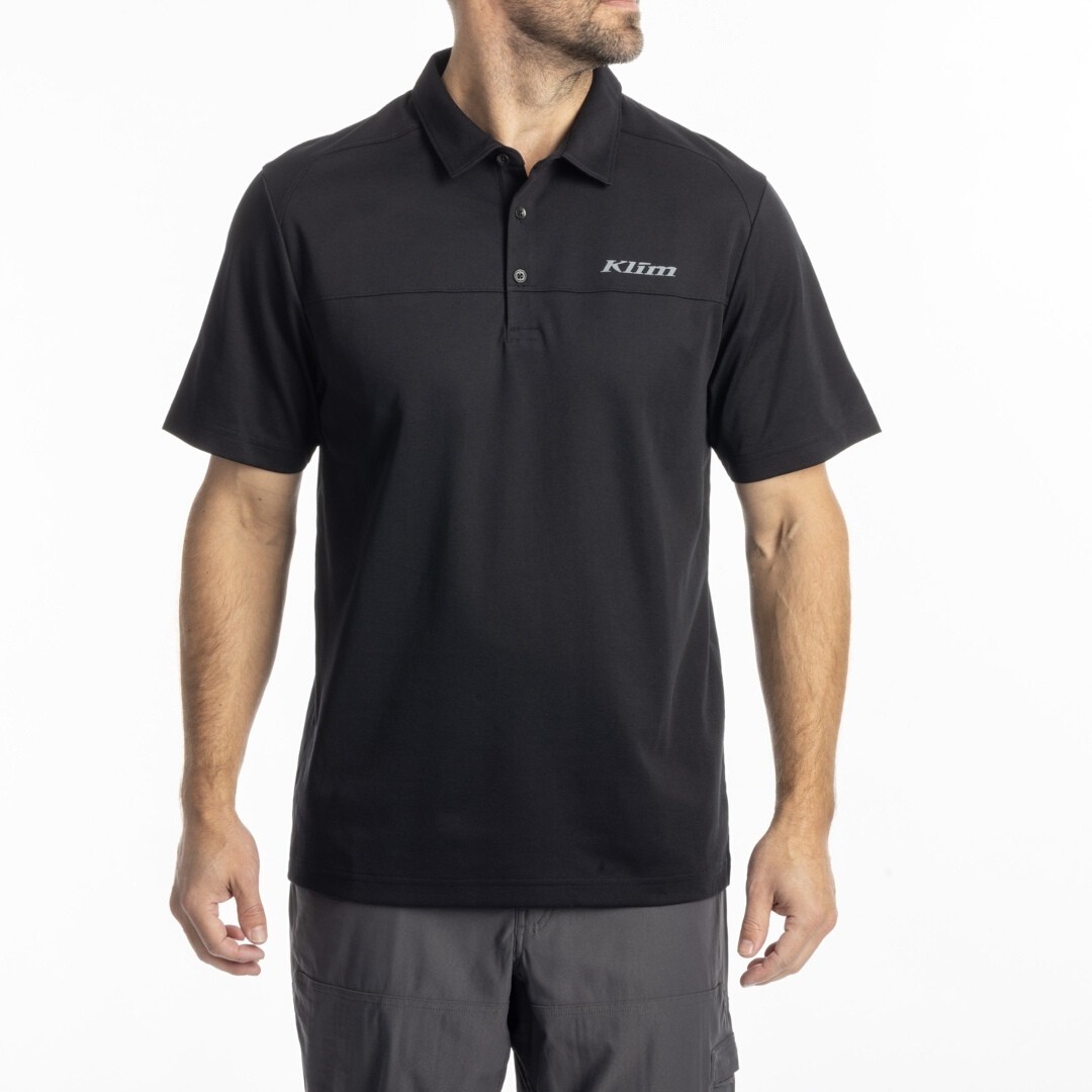 Klim Atlas Poloshirt, sort, størrelse XL til mand
