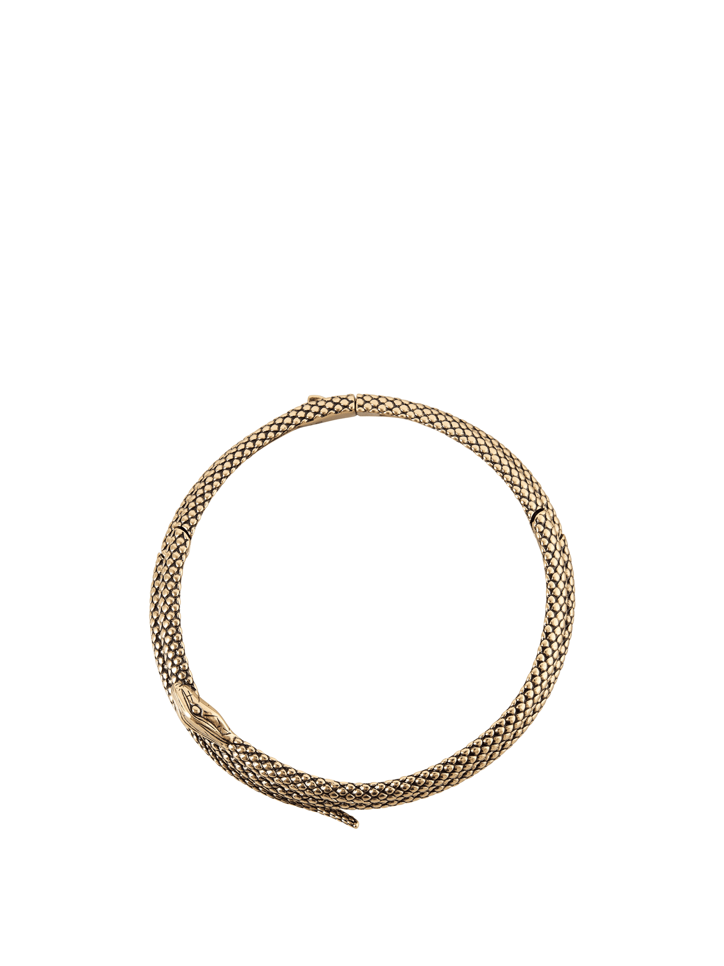 Halskette 'Snake' Vintage Gold
