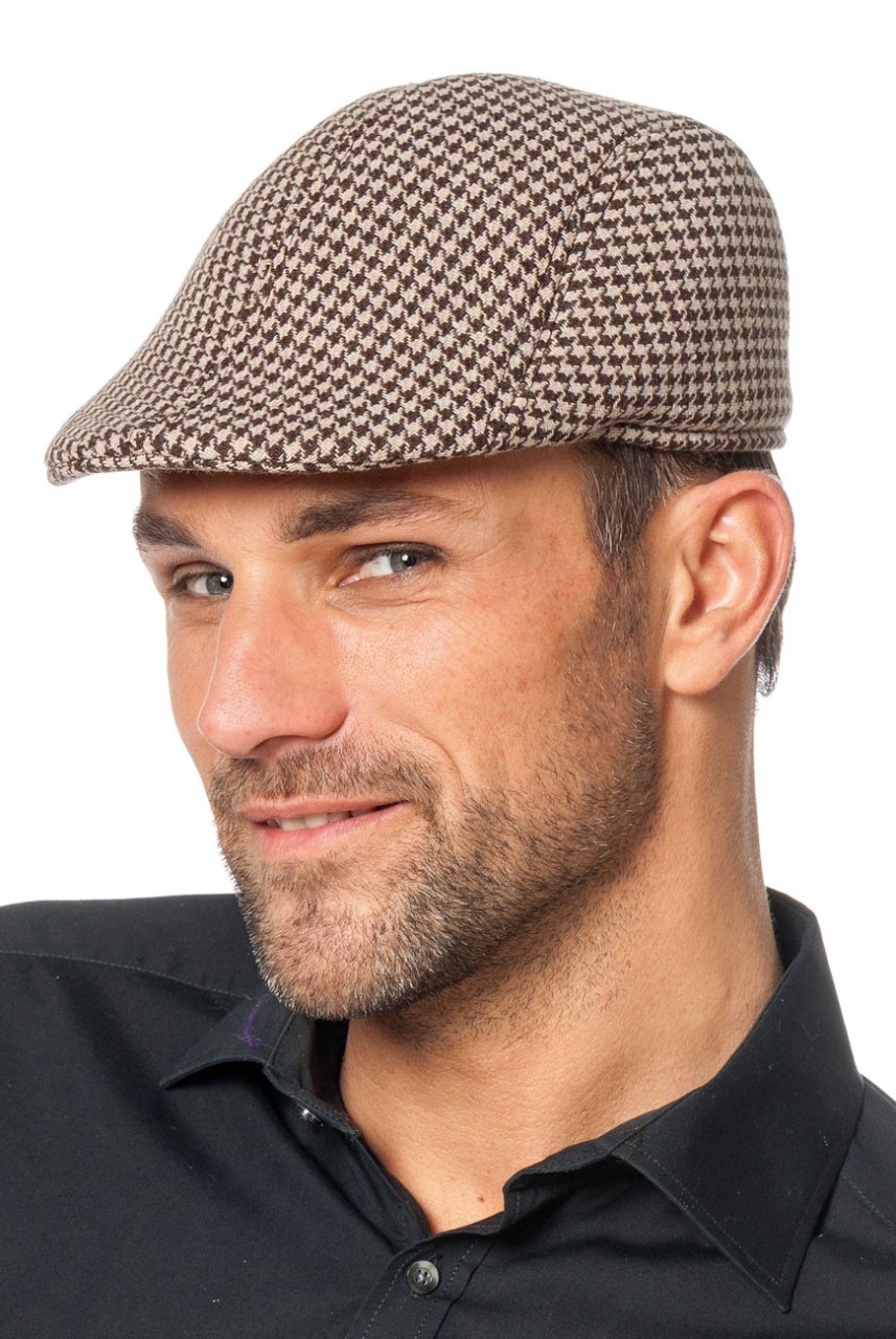 Golf Schiebermütze Kariert