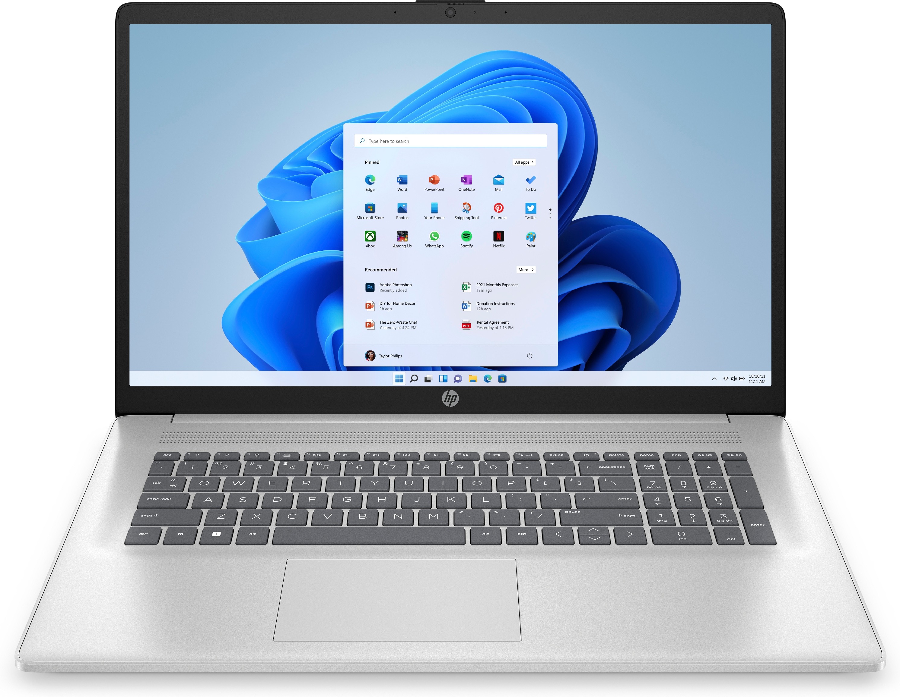 HP Laptop 17-cn4055ng | a33thea#abd | Intel Core 5 120U / 1.4 GHz - Win 11 Home