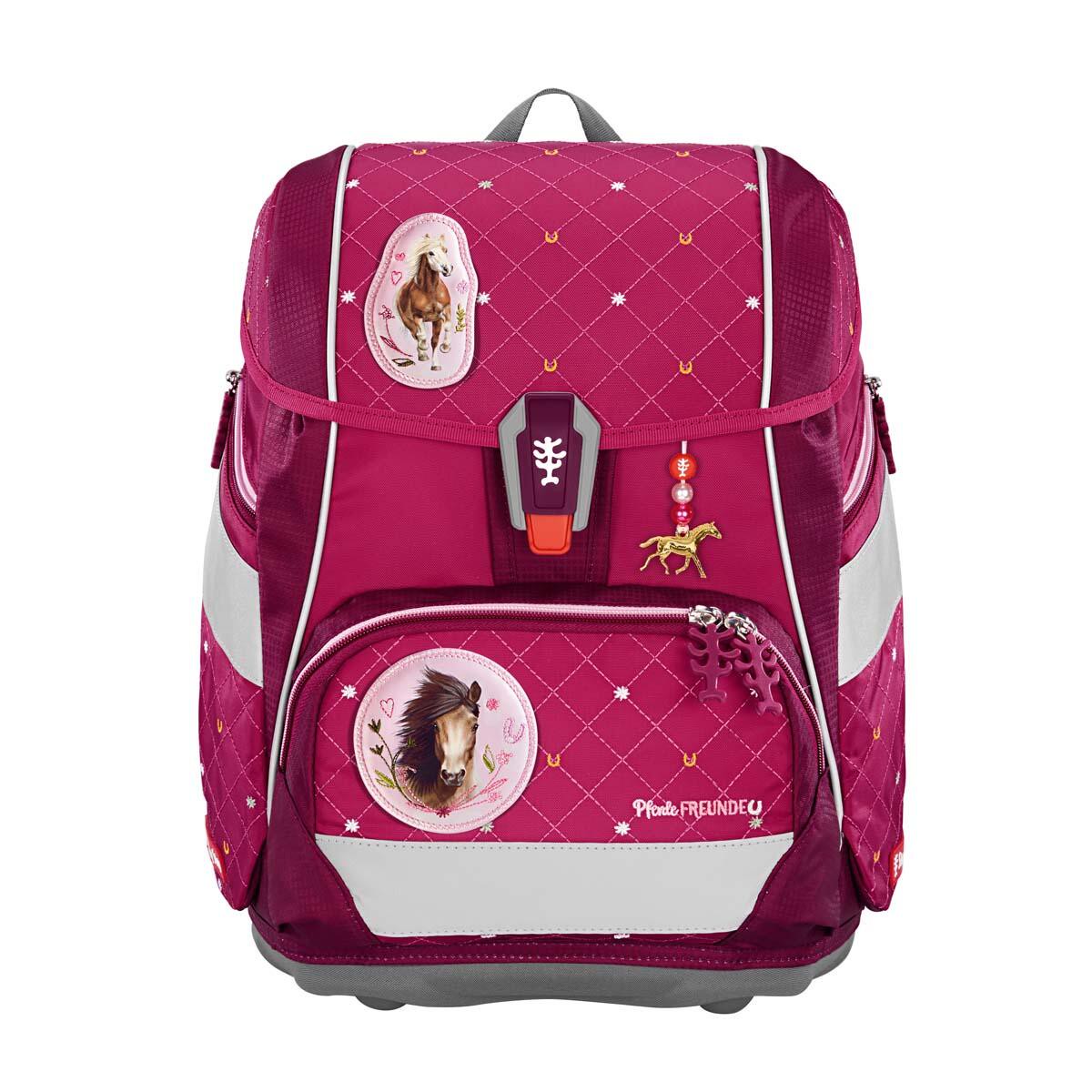 Step by Step - 2IN1 PLUS Spiegelburg Schulranzen-Set, Pferdefreunde Horse Love, 6-teilig