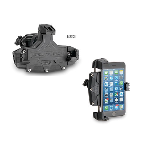 Supporto GIVI Universal Navi per smartphone per manubrio con diametro tubo da 8 a 35 mm