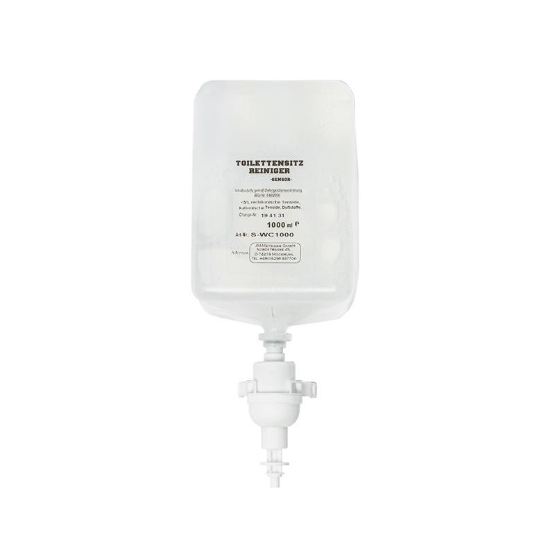 Toiletten Desinfektionsmittel 1000 ml Kartusche für Desinfektionsspender – Toilettensitz Desinfektionsschaum WC Hygiene