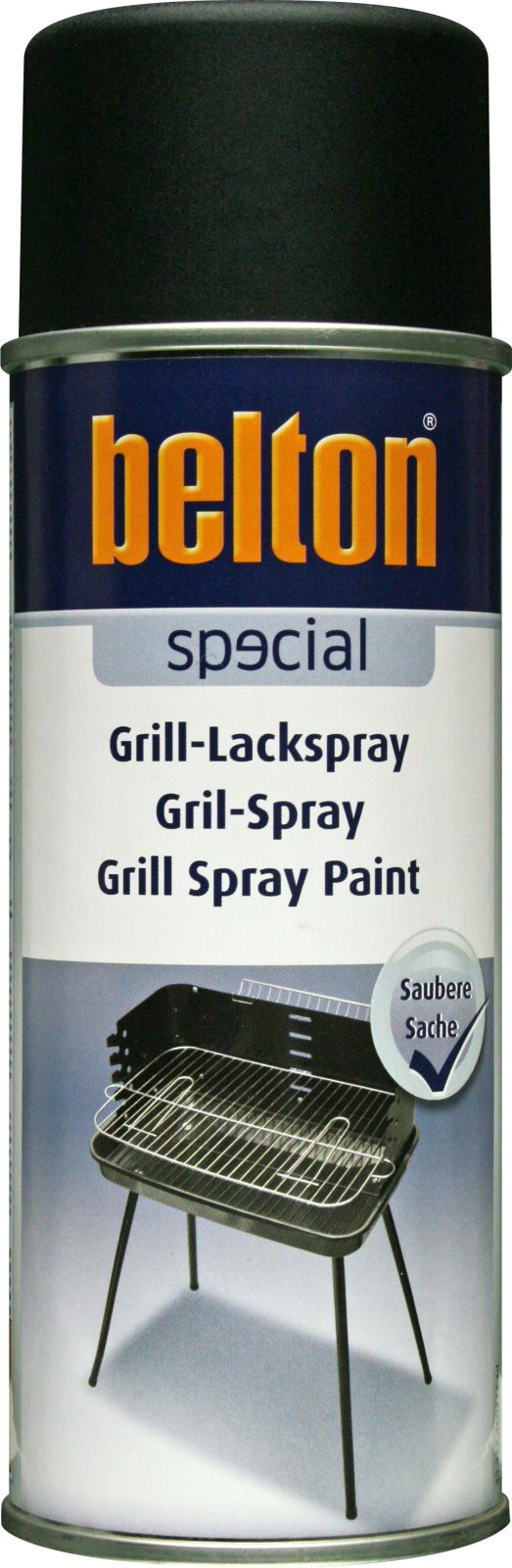 Belton Grill-Lackspray, schwarz-matt - 400ml
