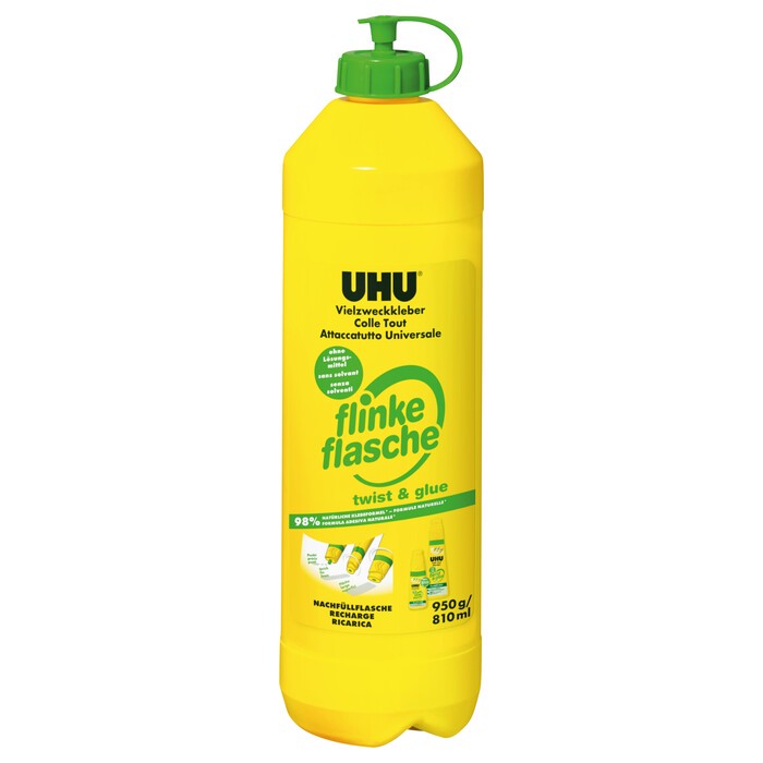 UHU Nachfüllung für Flinke Flasche 810 ml lösungsmittelfrei