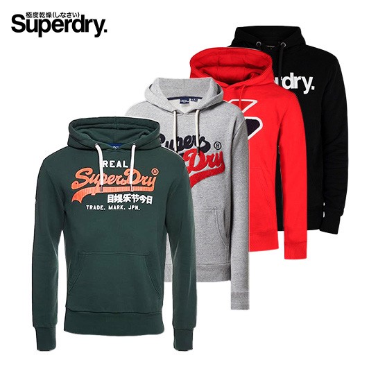 Superdry – Kapuzenpullover – Verschiedene Farben – Mit Kapuze