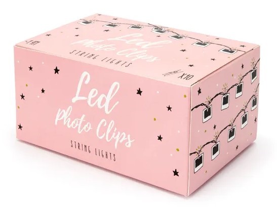 LED Klammern Lichterkette 1,4m