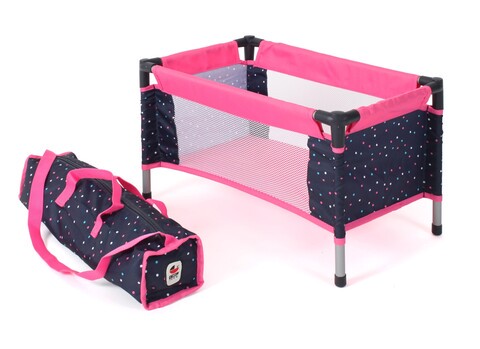 BAYER CHIC 2000  Puppen-Reisebett, pink