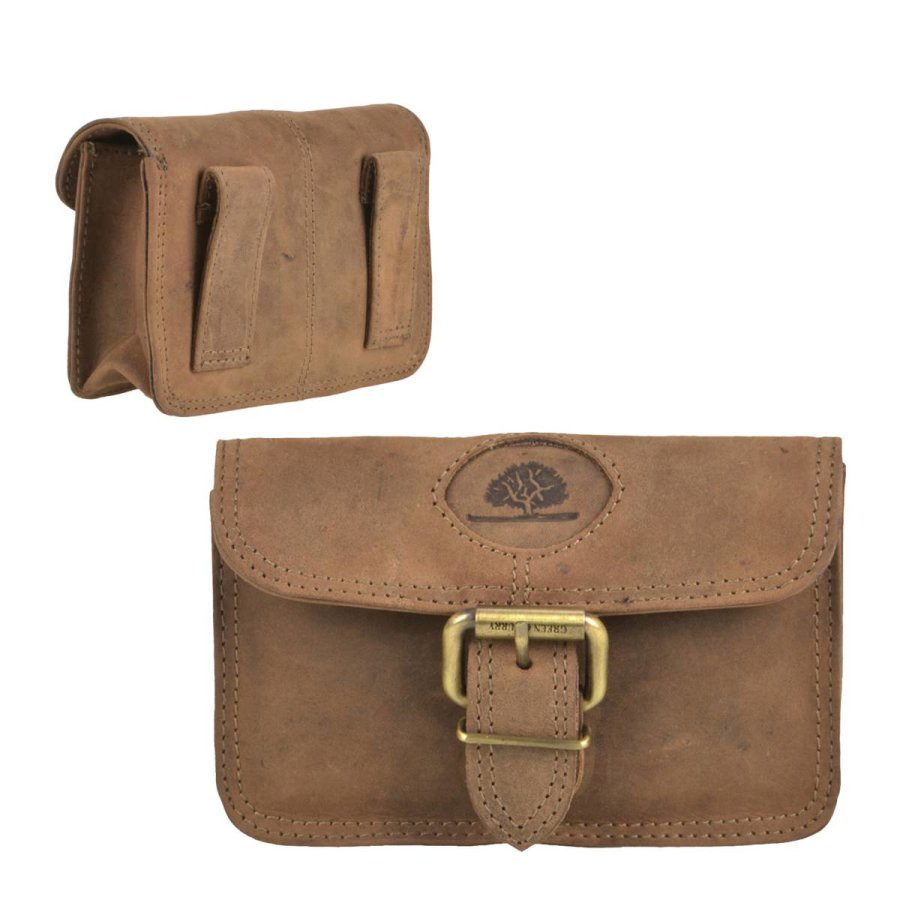 Gürteltasche Leder 14x9cm 