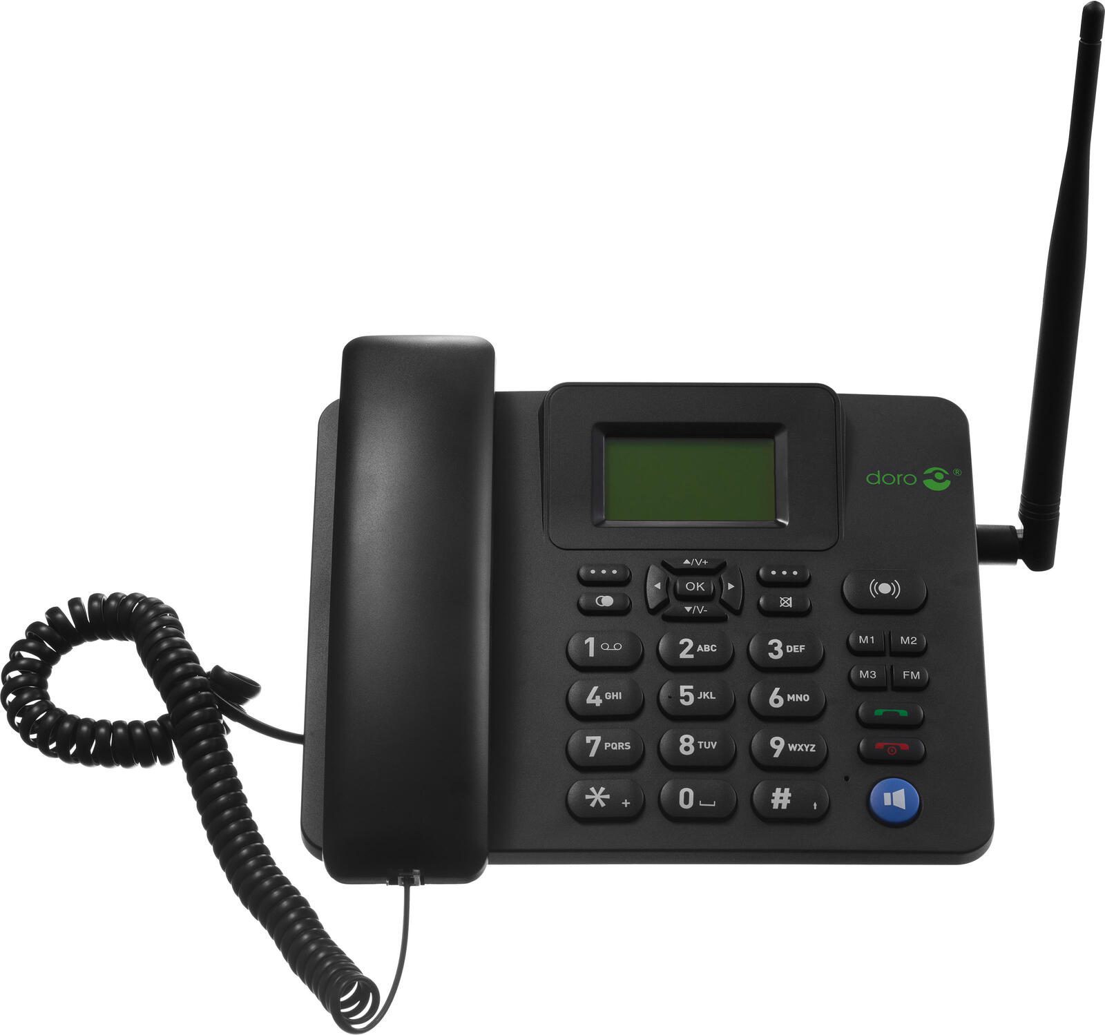 Doro 4100H Schnurgebundenes Telefon schwarz