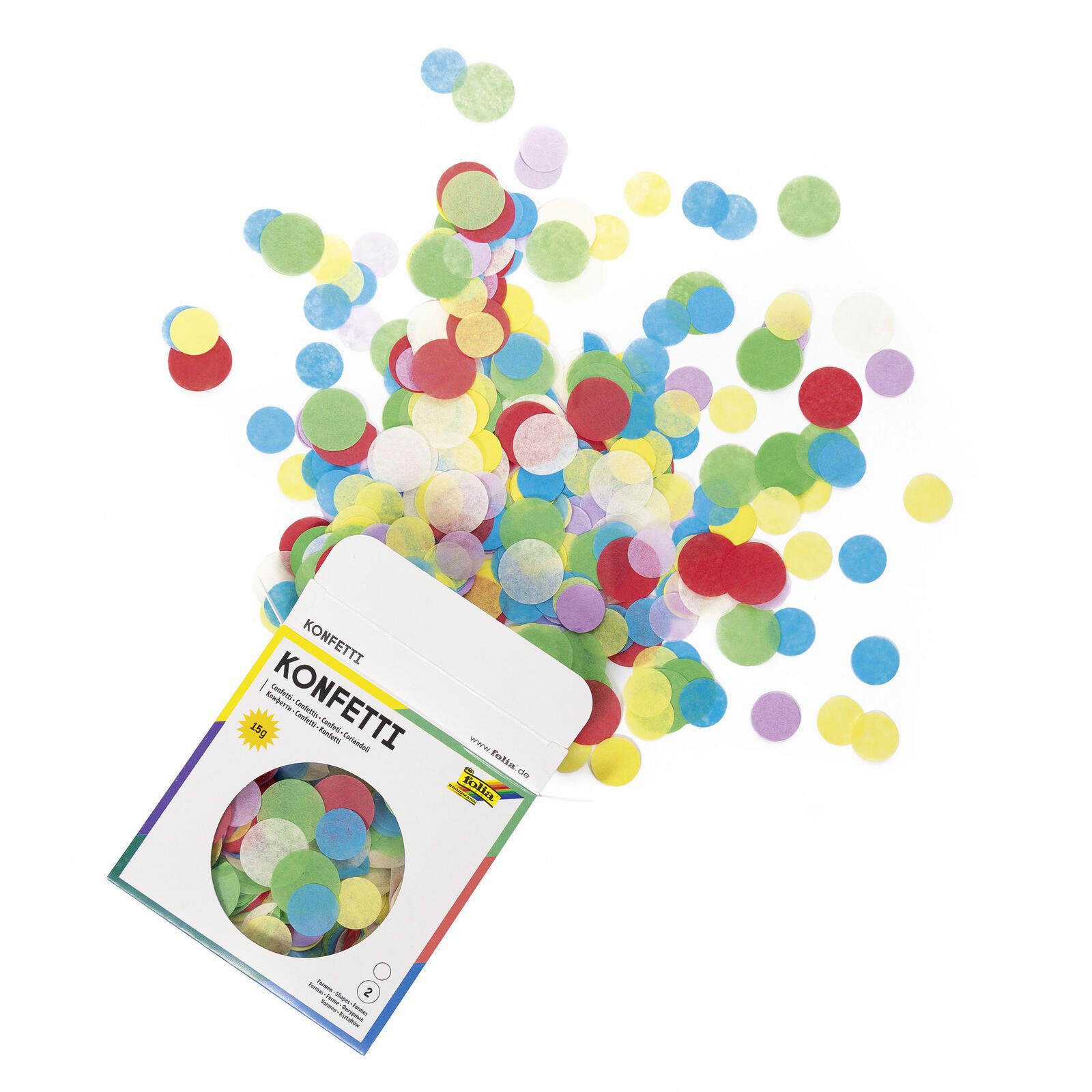 Folia Konfetti Kids bunt