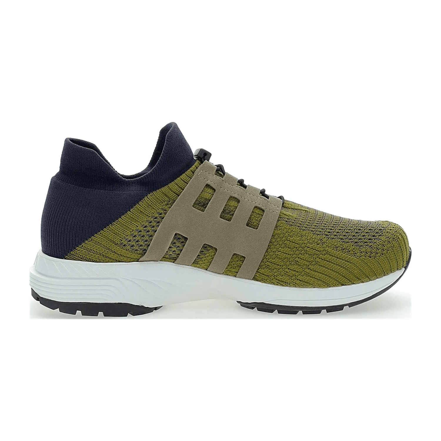 UYN Nature Tune Slip-on Sneaker aus Merinowolle Herren green melange/anthracite 44 für Herren, grün, Größe 46 EU