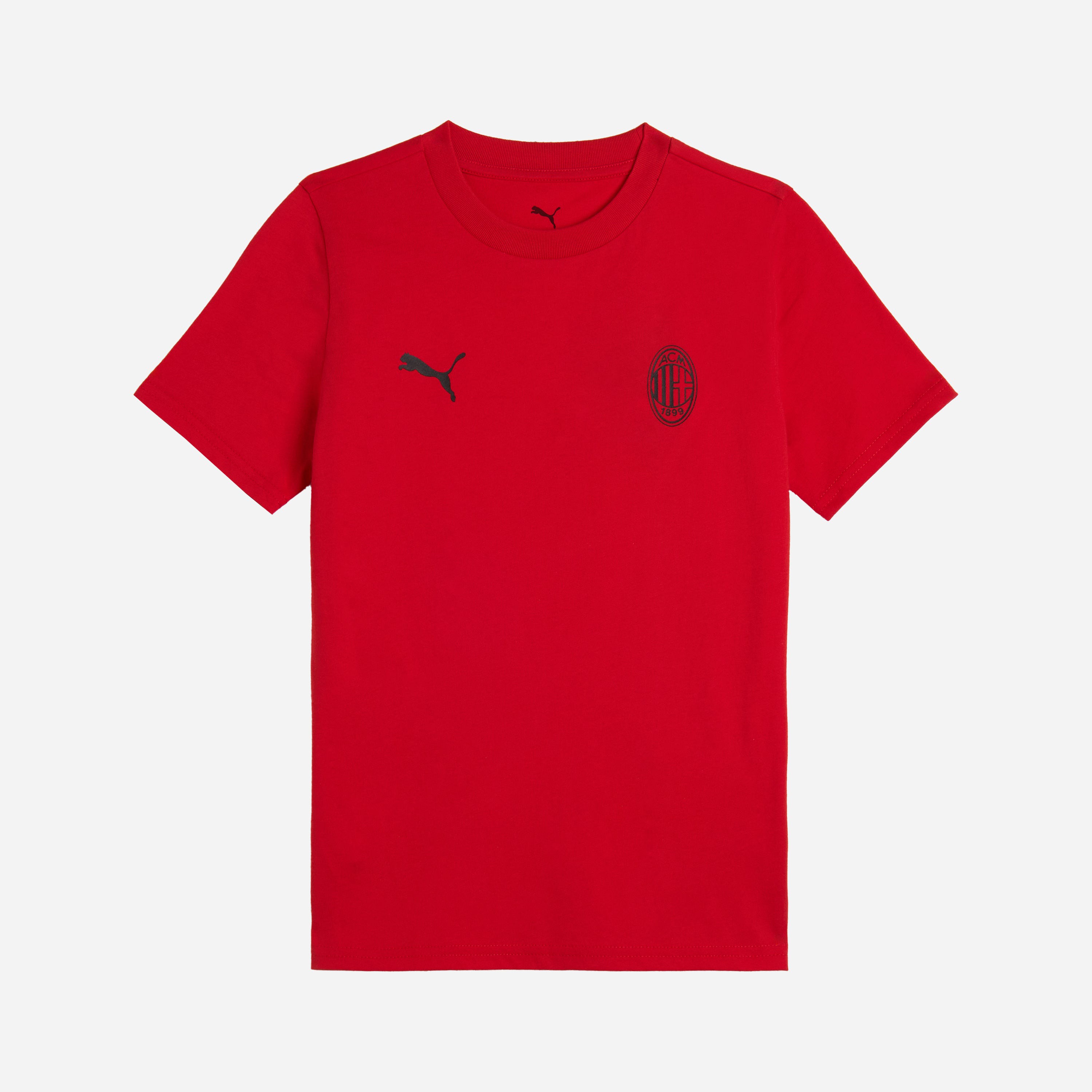 AC MILAN KIDS RED T-SHIRT ESSENTIAL COLLECTION